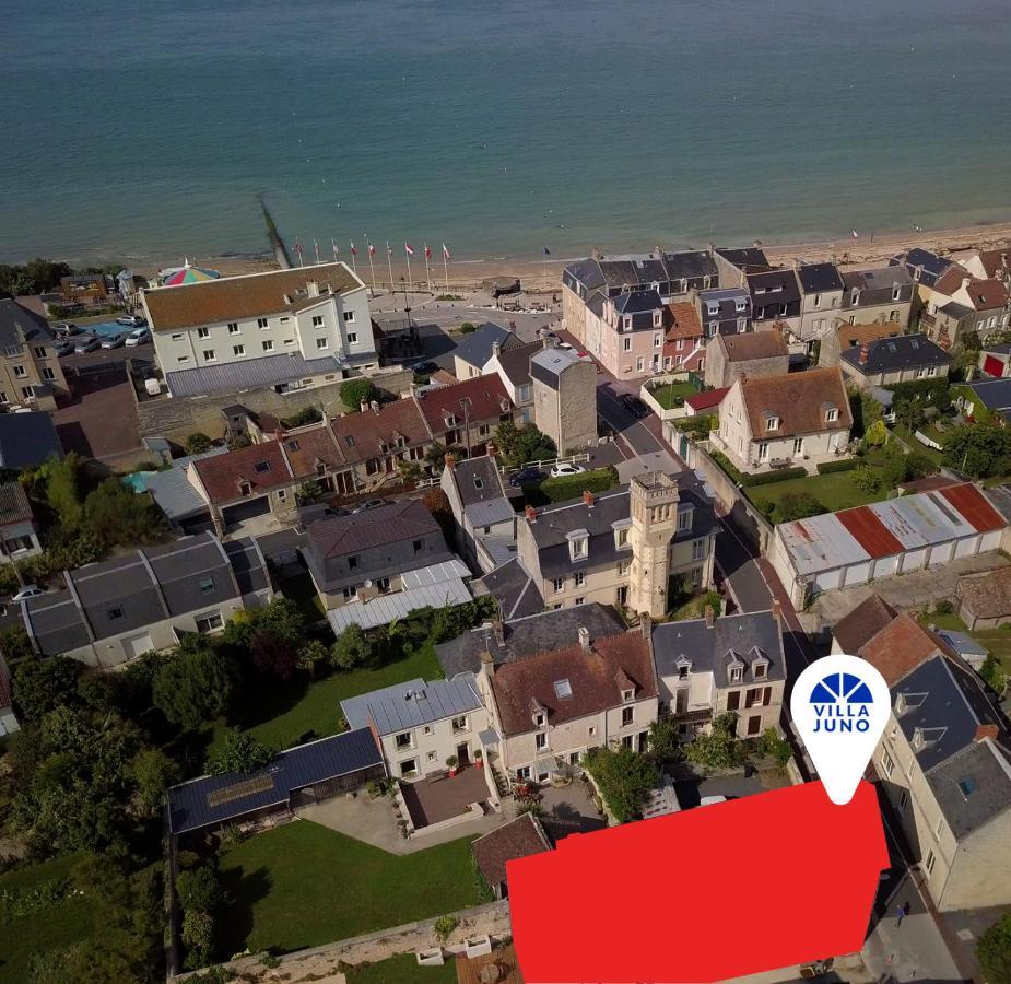 Villa Juno - Saint-Aubin-Sur-Mer - Cote De Nacre - Normandie - Plage Debarquement Eksteriør bilde